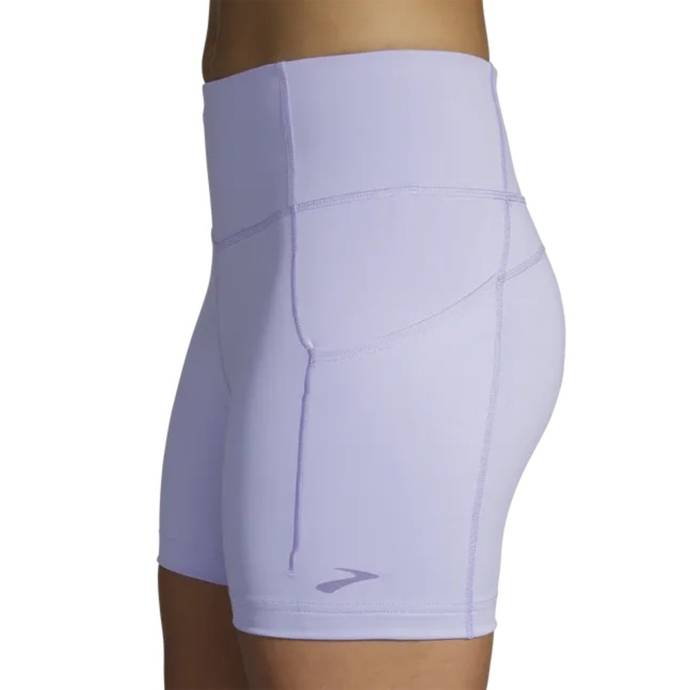 Brooks WOMEN'S METHOD 5" SHORT TIGHT Violet dash